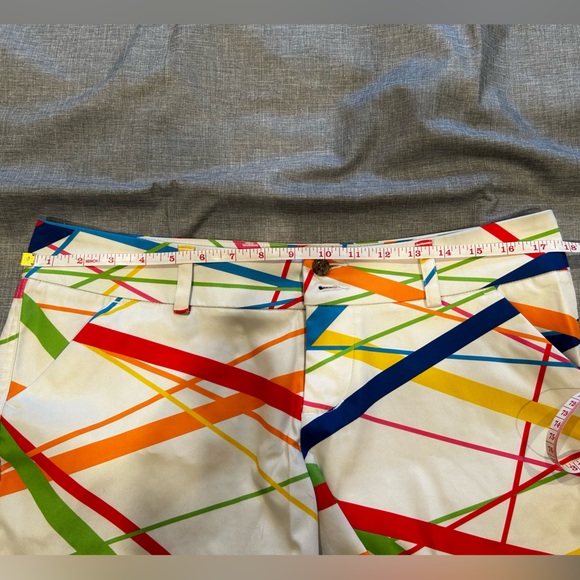 Loudmouth Stix White StretchTech Women’s Golf Shorts - Picture 4 of 7